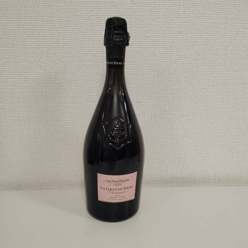 【F-0603.3-3】1円スタート Veuve Clicquot LA GRANDE DAME ROSE 1998 ヴーヴクリコ グランダム ロゼ シャンパン 未開封 古酒 750ml 12.5％