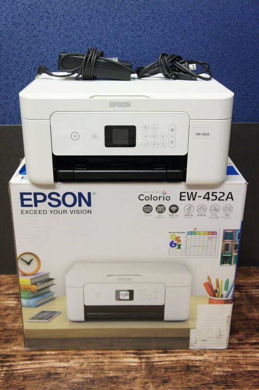 ★EPSON エプソン◇A4インクジェット複合機◇EW-452A◇USB・無線LAN◇インクジェットプリンター◇