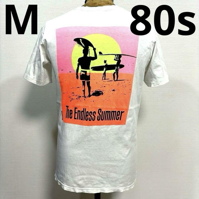 M 80s 90s Endless Summer エンドレスサマー Tシャツ ビンテージ 映画 ムービー USA アメリカ 古着 オールドサーフ サーフィン サーファー