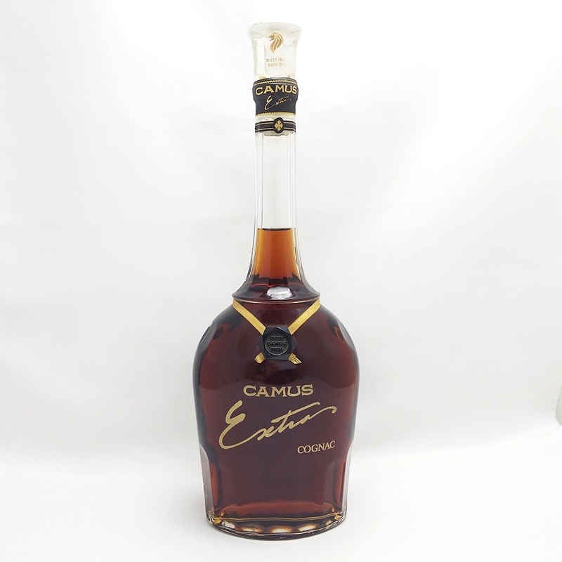 B24-1288 CAMUS Extra COGNAC カミュ エクストラ コニャック 700ml 度数不明 ブランデー ロングネック クリアボトル 古酒 未開栓