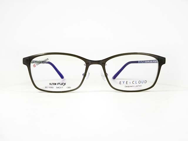 EC-1050 C-23 【EYEsCLOUD】アイクラウド　日本製 　特殊プラスチックフレーム 新品