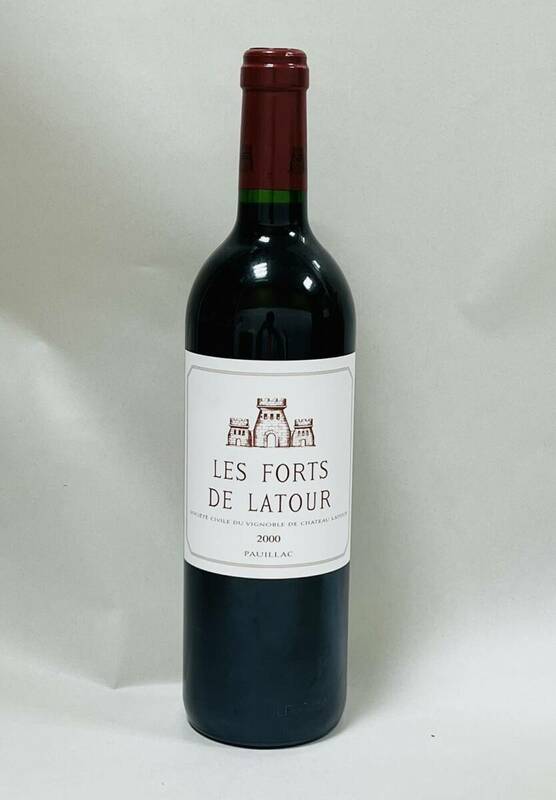 【MIAー11715IM】1円 ～ LES FORTS DE LATOUR レ フォール ド ラトゥール 2000 13％ 750ml 赤ワイン フランス 未開栓 