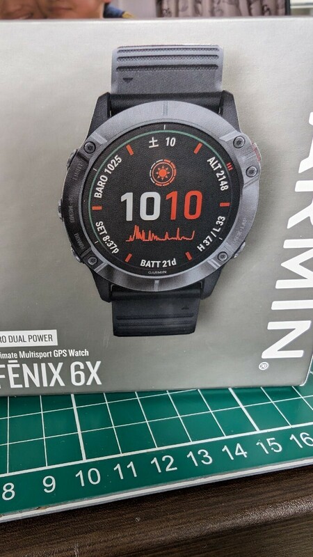 GARMIN ガーミン フェニックス Dual Power fnix 6X Sapphire Black DLC