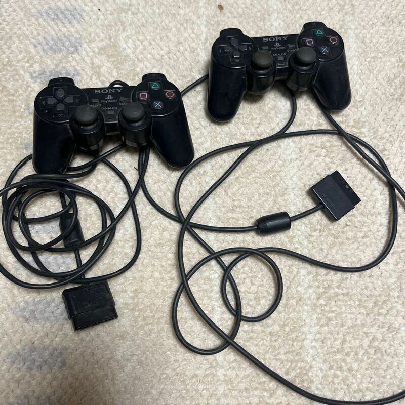 SONY PlayStation ゲームコントローラ　2個