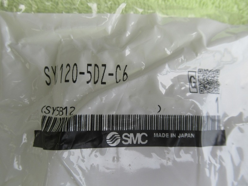 SMC　5ポートソレノイドバルブ 　SY120-5DZ-C6　※新古品　　V-120