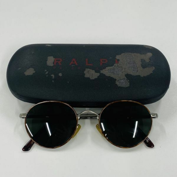 R083-Z14-404 ◎ RALPH LAUREN ラルフローレン ITALY 135 PORO CLASSIC 818.S 9RP 4820 サングラス ケース付 レディース メンズ