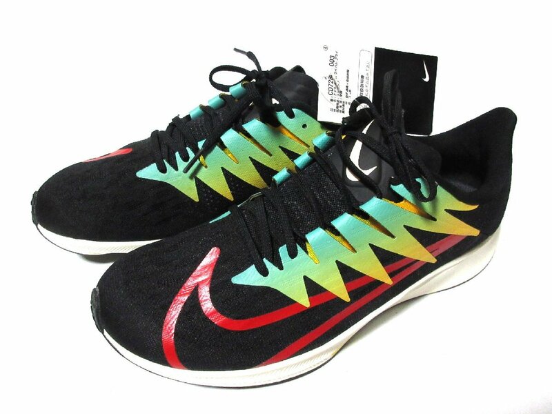 未使用 NIKE ZOOM RIVAL FLY/ CD7288-003 ナイキ ズームライバルフライ/メンズ/スニーカー/27cm/ブラック/マルチカラー