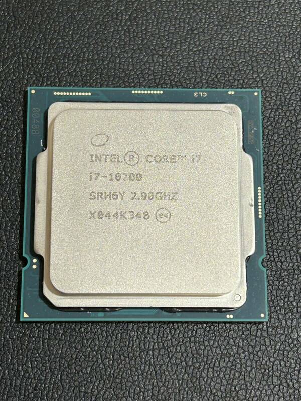 CPU インテル Intel CORE i7 i7-10700 SRH6Y 2.90GHZ X044K348 パソコン　コンピューター