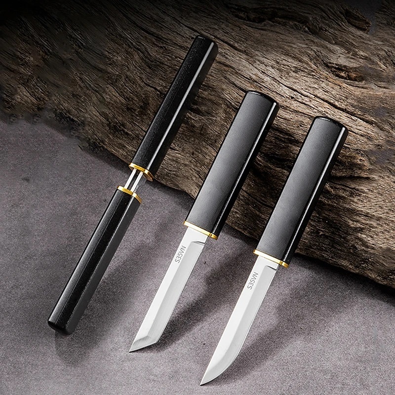 ナイフ（小刀）2本セット ブラック-3