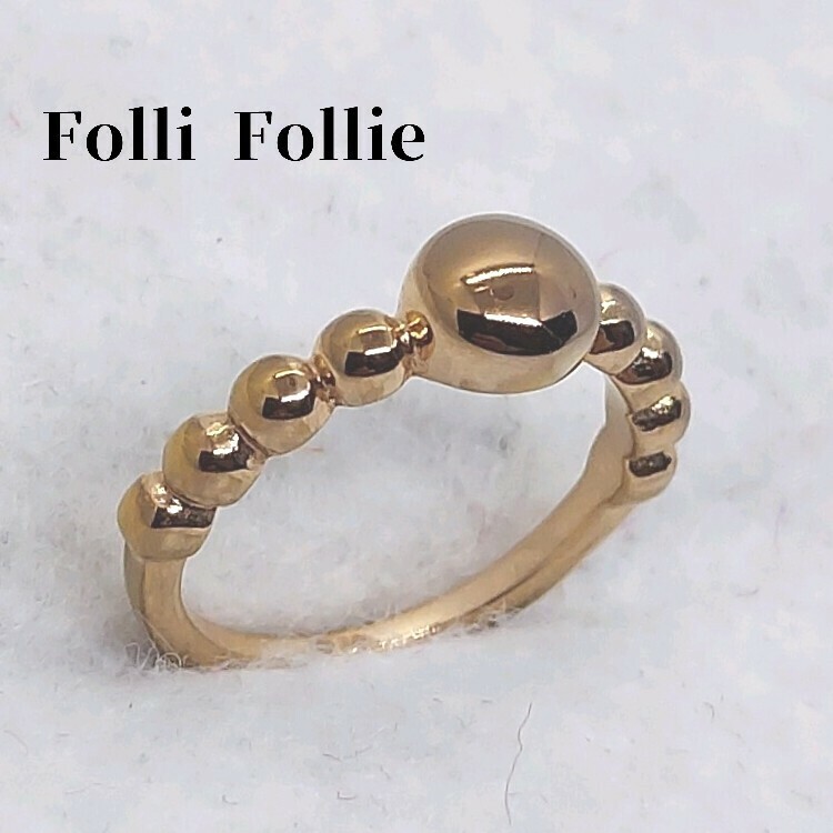 フォリフォリ　約9.5号　リング　指輪　Folli Follie