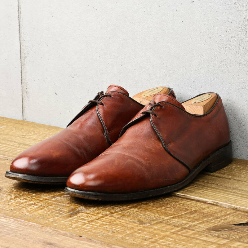 Allen Edmondsアレンエドモンズ◆プレーントゥ レザーシューズ◆ブラウン◆US11.5/29.5cm