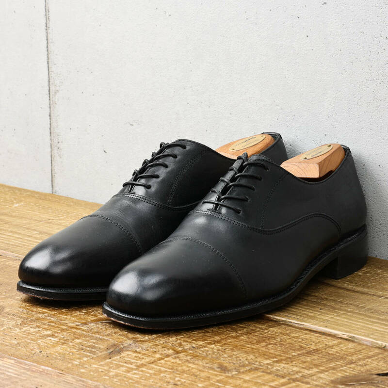 FLORSHEIMフローシャイム◆キャップトゥ レザーシューズ◆ブラック◆US10.5/28.5cm