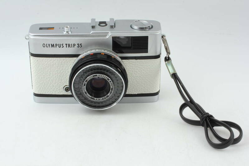 【美品　整備済】オリンパス Trip35 P&S 35mm フィルムカメラ 40mm f2.8 露出計OK #1127