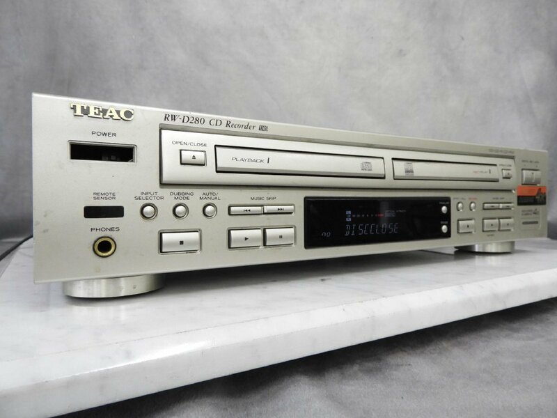 ☆ TEAC ティアック RW-D280 CDレコーダー ☆ジャンク☆