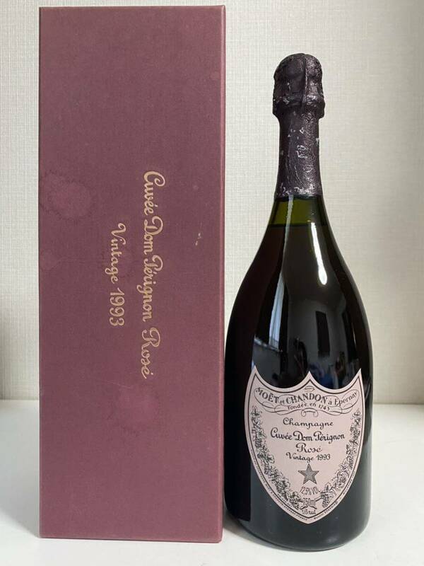 【古酒・未開栓】Dom Perignon ドンペリニヨン ヴィンテージ ロゼ 1993 750ml 12.5% ドンペリ 箱付き