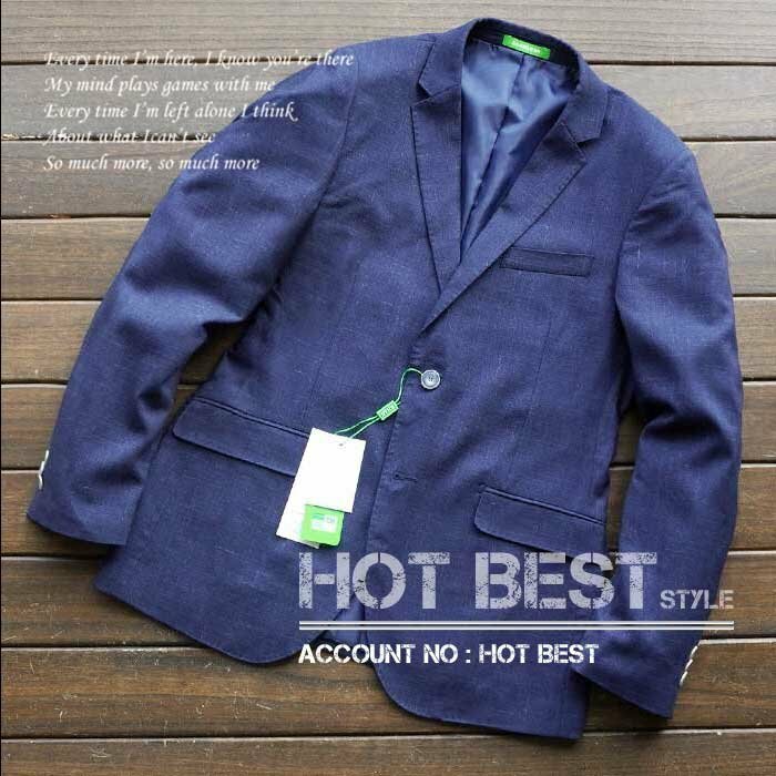 新発売◆国内未販売 SHAN 紳士 メンズ テーラード ジャケット ブレザー 2ボタン 春夏 スプリング【M】3470