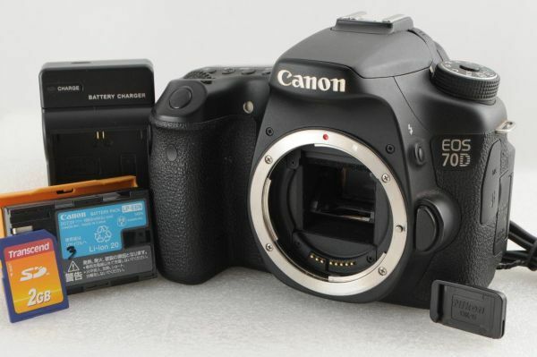 [ジャンク] Canon キャノン EOS 70D デジタル一眼レフカメラ #1660A