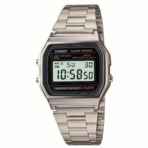 ★送料無料★新品★CASIO(カシオ)A158WA-1JH [スタンダード]