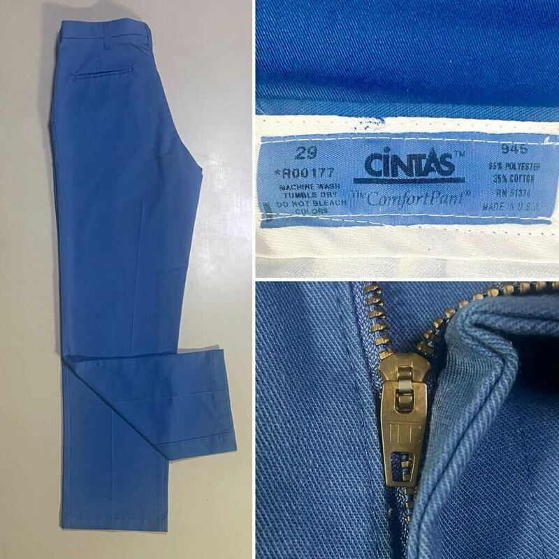 CINTAS Chino Pant Made in Usa Size W29 L32