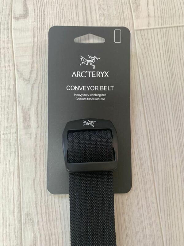 ARC'TERYX(アークテリクス) Conveyor Belt 幅38 blackサイズM 長さ120ｃｍ