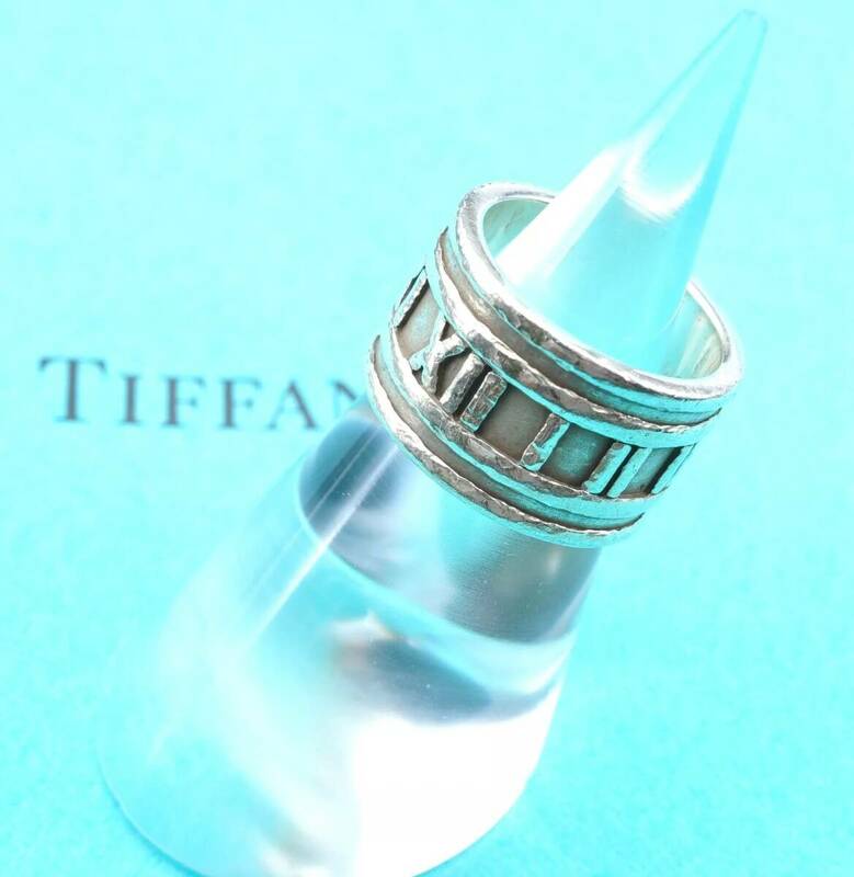 Tiffany & Co. ティファニー アトラス リング 指輪 スターリングシルバー925 銀 サイズ49 11.0g 4051