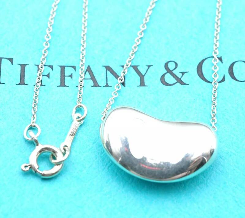 Tiffany & Co. ティファニー ビーン PERETTI ペレッティ ネックレス スターリングシルバー925 銀 7.7g 4101