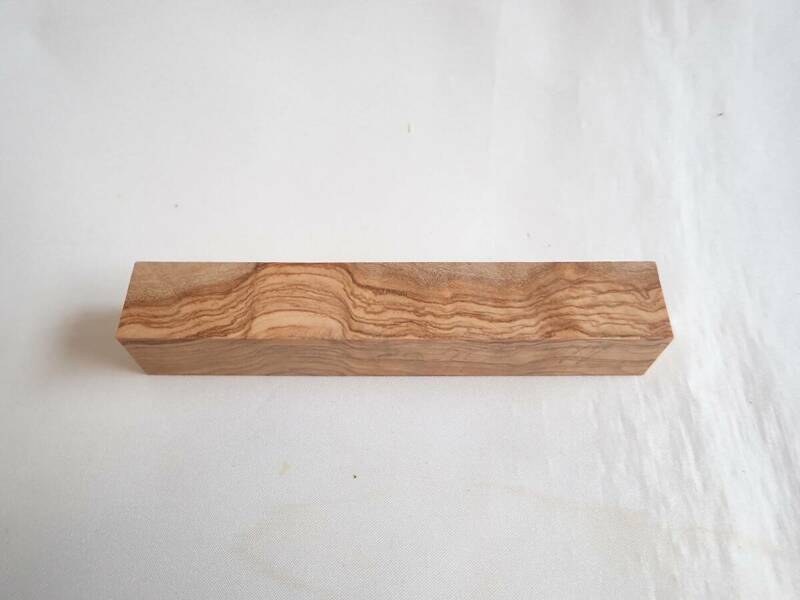 ☆　希少　オリーブウッド　杢　Figured Olive Wood　ペンブランク材　Pen Blanks　☆　Ｎｏ．０５８４５