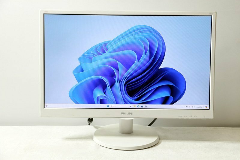 「中古品」PHILIPS 243V5Q 液晶モニター 24インチ フルHD（1920x1080）