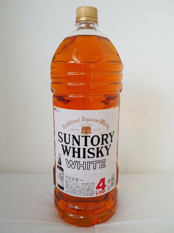 【東京都限定発送・未開栓】SUNTORY WHISKY WHITE サントリー ウイスキー ホワイト 4L 40％ キングラム[fnk]