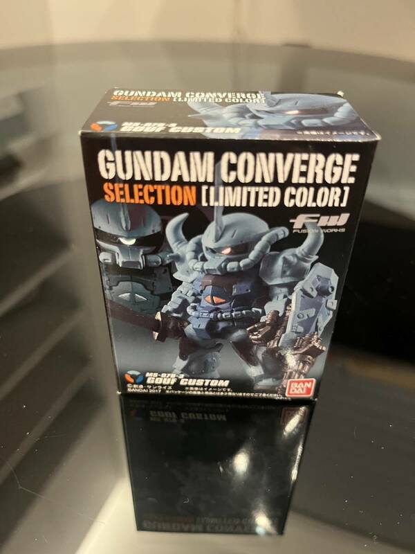 新品未開封品　ガンダムコンバージ　グフカスタム　リミテッドカラー　フル装備　FW GUNDAM CONVERGE　食玩