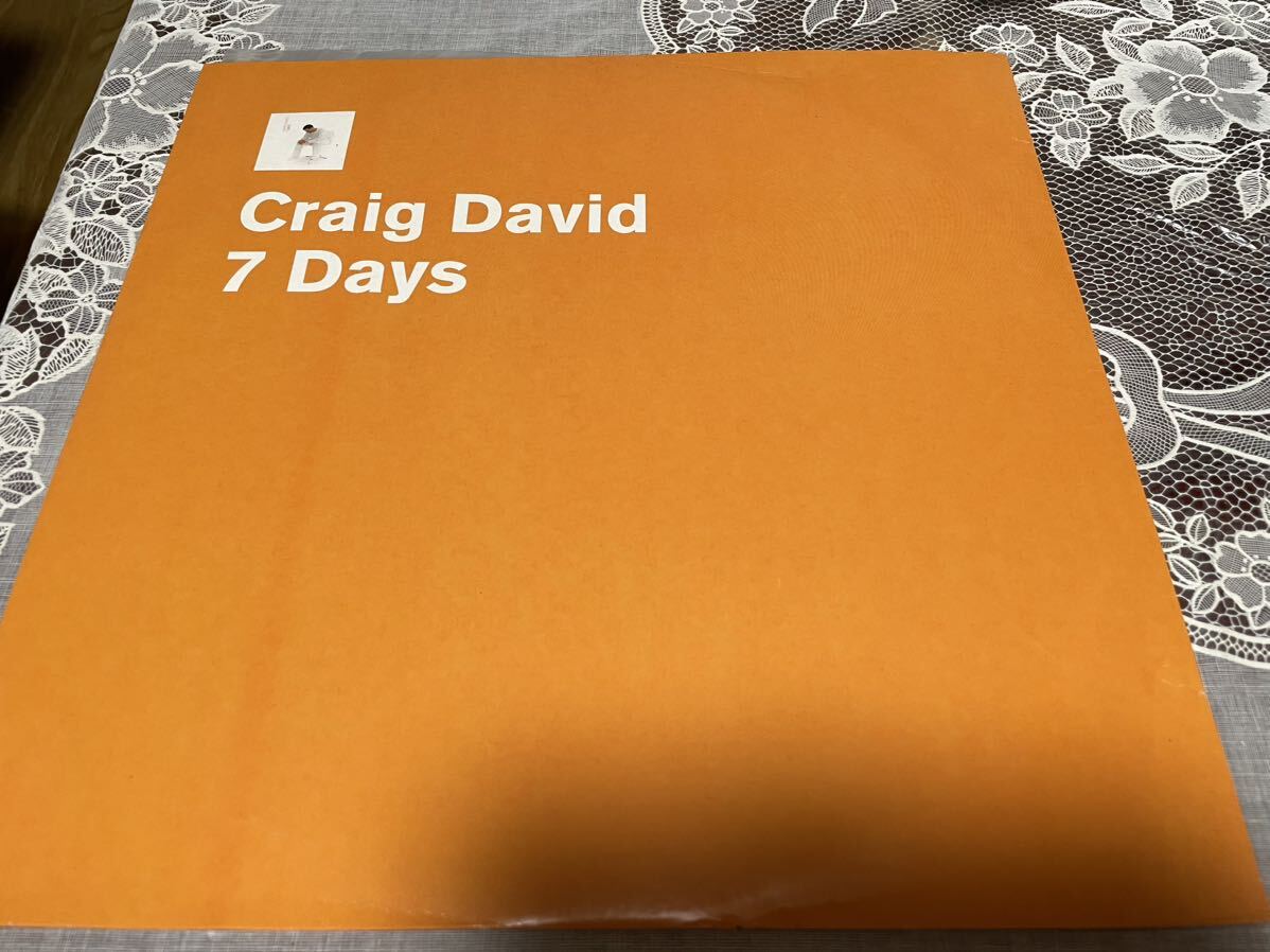 Craig David 7 Days 12インチレコード