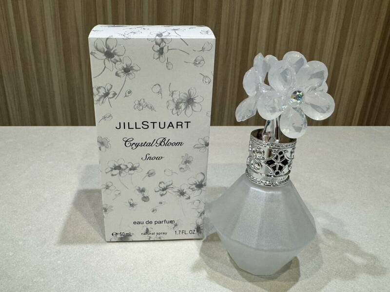 H6007 1円～ 【未使用】JILLSTUART ジルスチュアート クリスタルブルーム スノー オードパルファン 50ml 香水 レディース 