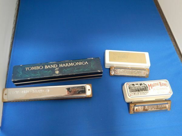 ハーモニカ　TOMBO　M.HOHNER　３本セット