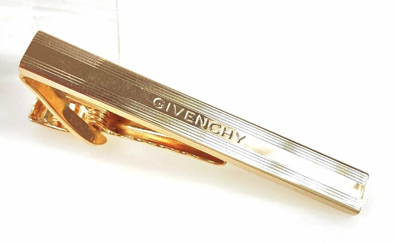 ジバンシィ　GIVENCHY　デザイン　ネクタイピン　ゴールドカラー　YMA-1352