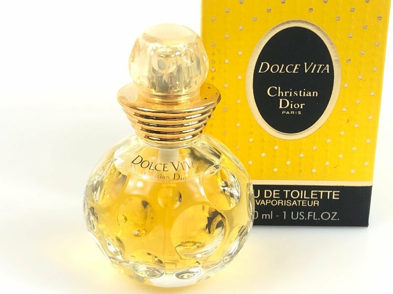 クリスチャン・ディオール　Christian Dior　ドルチェヴィータ　DOLCE VITA　オードトワレ　スプレー　30ml　残量：9割　YK-5614