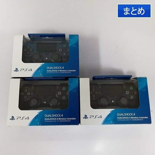 gL550b [動作未確認] SONY PS4 コントローラー DUALSHOCK4 デュアルショック4 計3点 / PlayStation4 | ゲーム Z