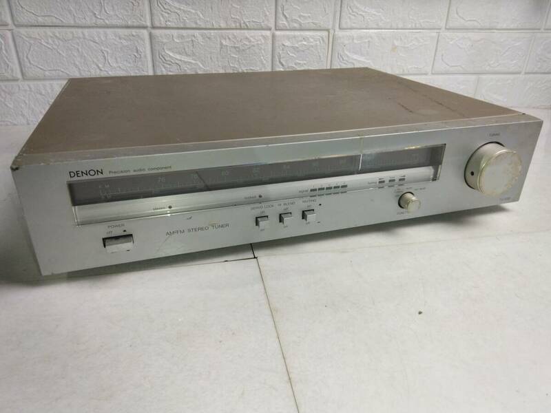 M192 棚1 現状品　DENON　TU-530　AM/FMステレオチューナー　デノン　6/4