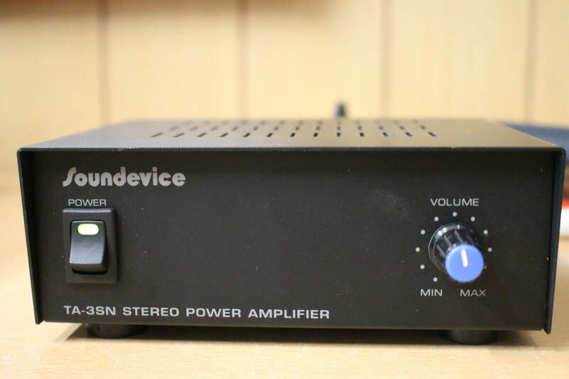 soundevice TA-3SN ステレオパワーアンプ