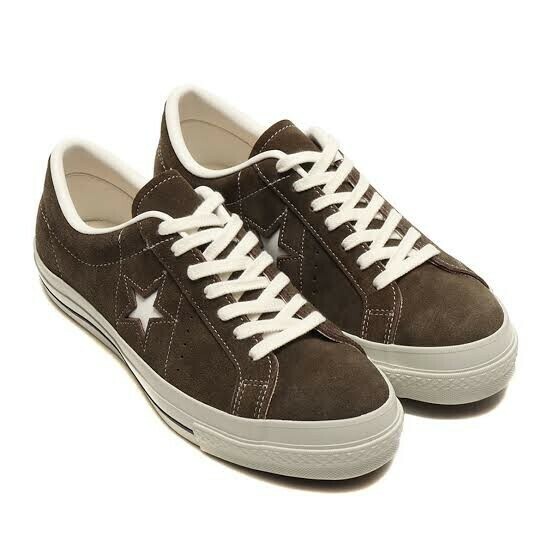 28 CONVERSE ONESTAR J Suede Brown One Star ワンスター　ブラウン　スエード　US9.5　日本　Made in Japan スウェード　