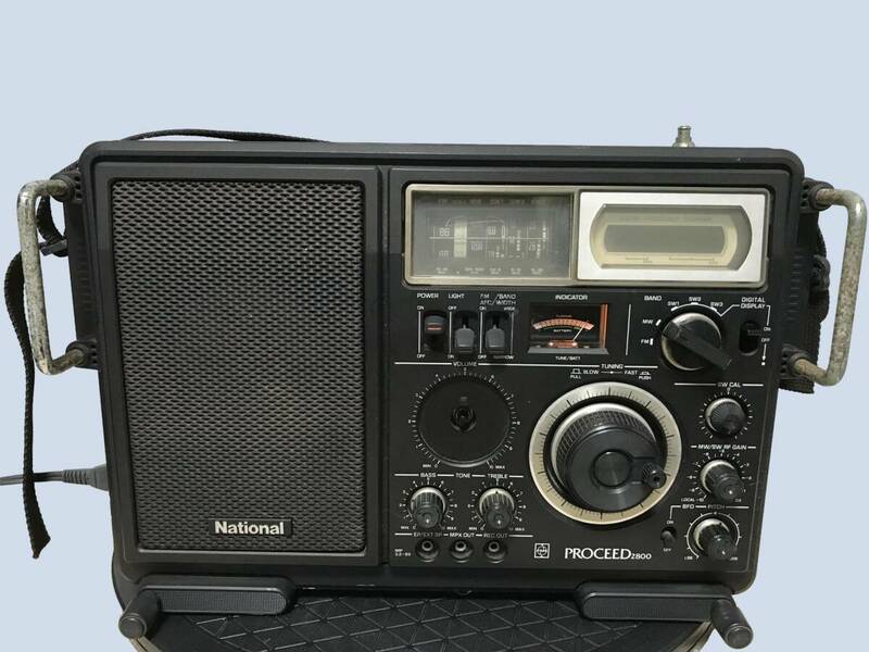 M2934 NATIONAL ナショナルPROCEED 2800 RF-2800 FM-AM 5 バンド レシーバー ラジオ
