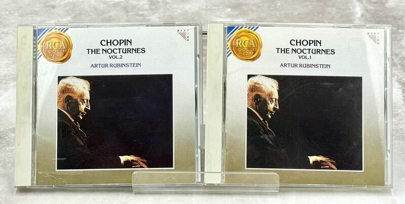 い、　ルービンシュタイン / ショパン:夜想曲全集 VOL.1・2 まとめて [動作未確認] CD ARTUR RUBINSTEIN CHOPIN THE NOCTURNES