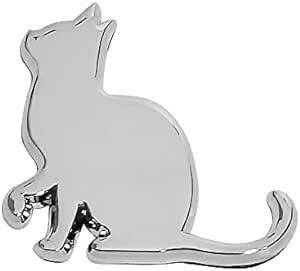 FUTWOD ステッカー 猫 車 エンブレム ねこ ネコ かわいい 面白い 3Dステッカー アクセサリー 防水 耐候 デカール お