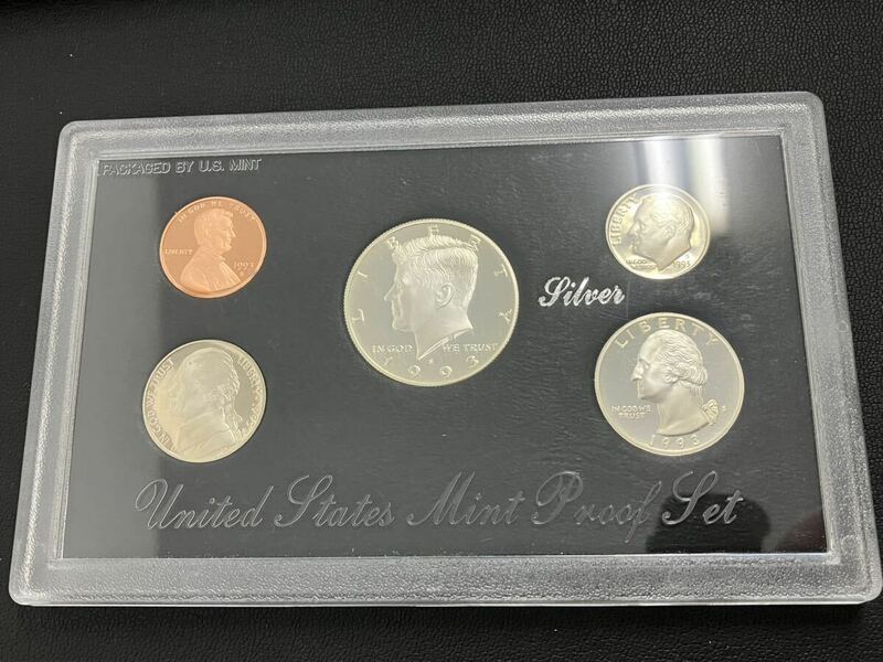 アメリカ コインセット United States Mint Proof Set プルーフセット 1993年