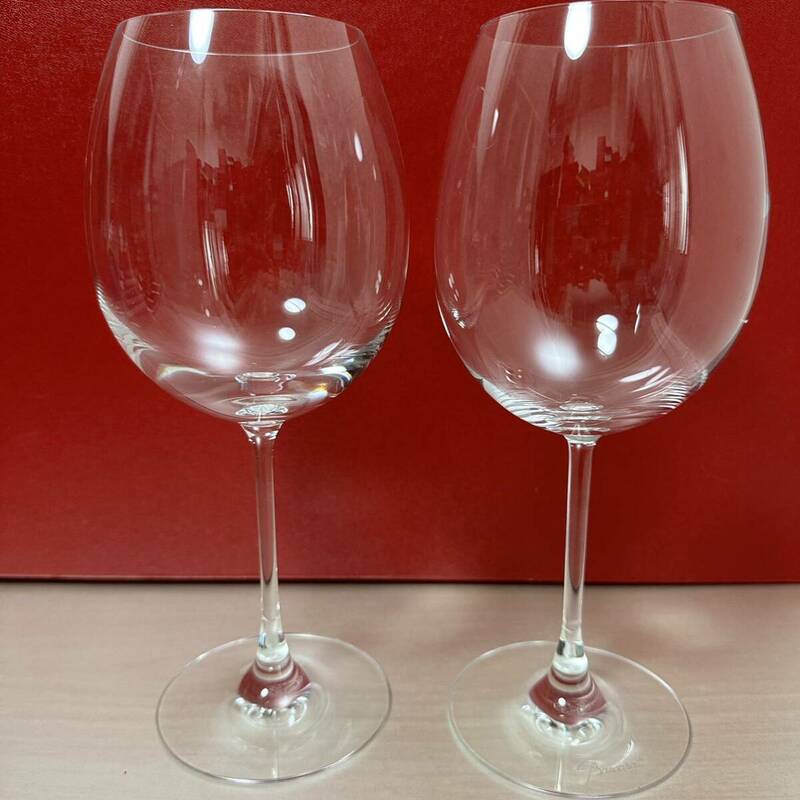 バカラ　デギュスタシンオ　特大25センチ　ボルド　ワイングラス 未使用品　2客セット