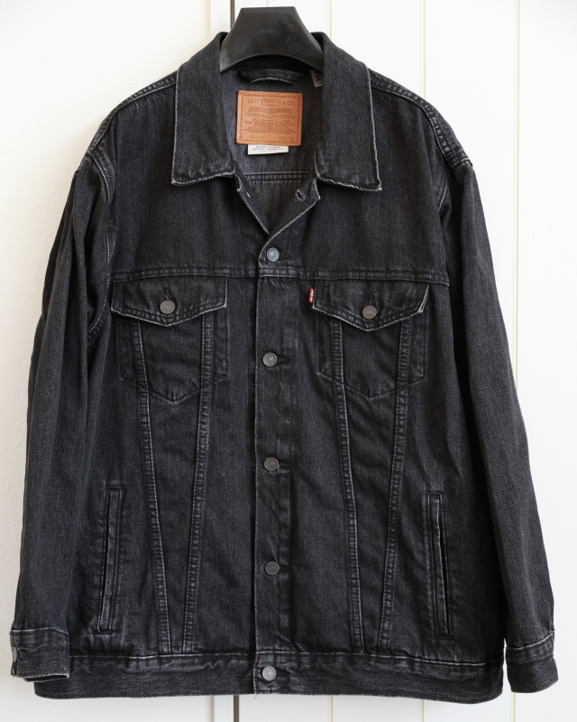 Levi's_リラックスフィット トラッカージャケット ブラック XL