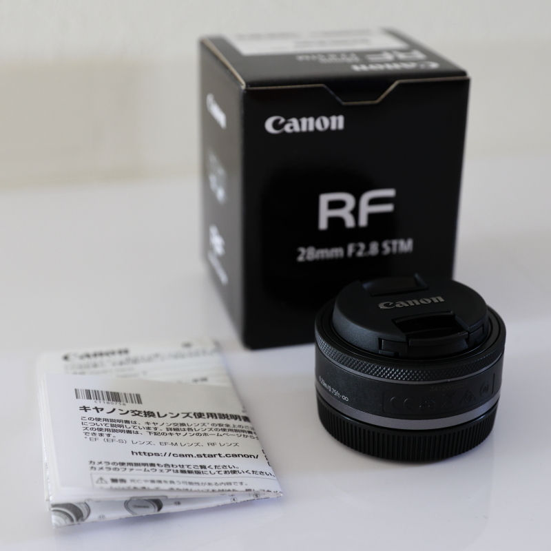 ★未使用に近い★ Canon RF28mm F2.8 STM