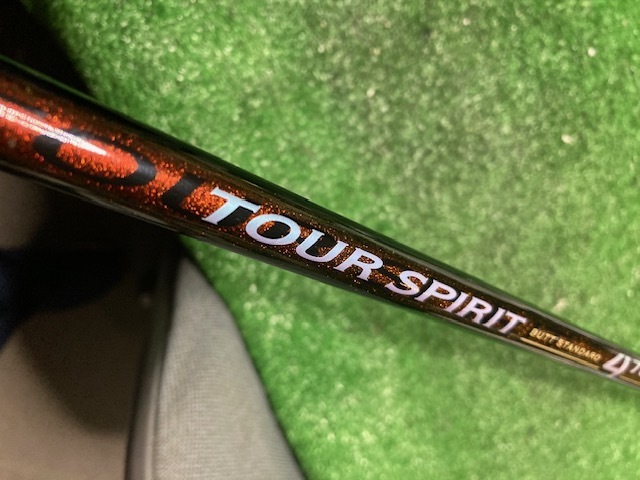 【同梱対応可】中古シャフト ドライバー用　ミズノ純正 TOUR SPIRIT4 70 FLEX-SR 　43.6インチ　グリップ付　Ｙ2720