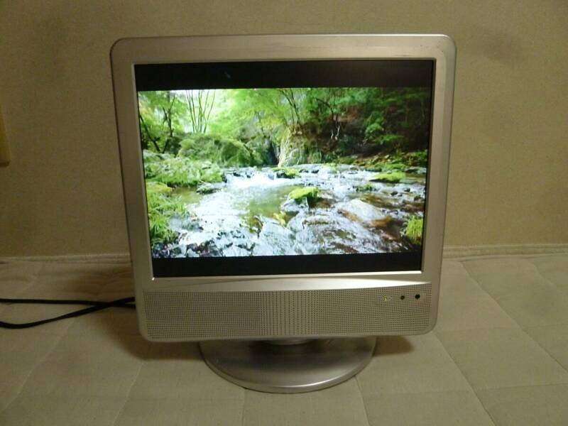SORTEO　15型液晶カラーテレビ　Ｍ１５Ｄ－１　地デジ　2007年製　リモコン付き　モニター等に活用可　作動確認済み