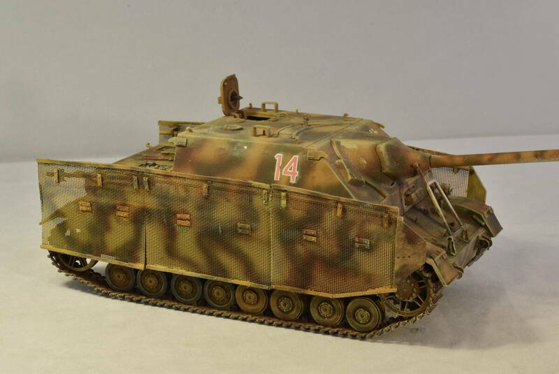 ドラゴン1/35 ヤークトパンサーⅣ/70(A) 完成品 JAGDPANTHER "zwishen losung"