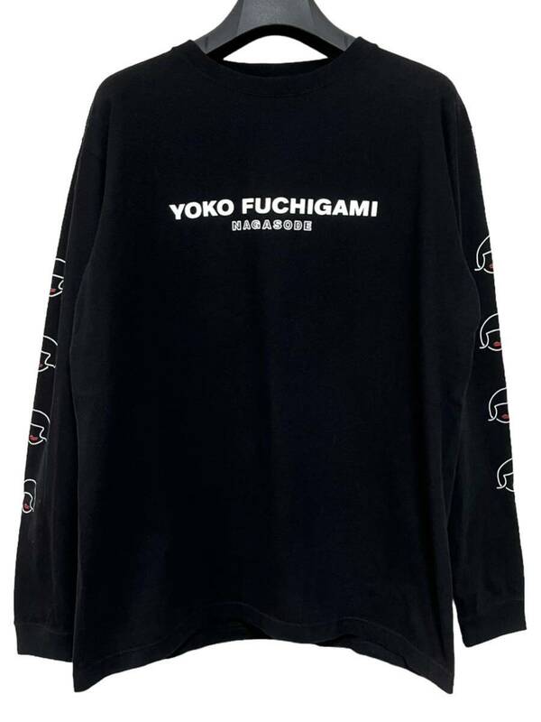 匿名発送　美品　YOKO FUCHIGAMI ロングT ブラック　サイズL